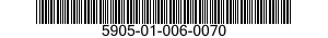 5905-01-006-0070  5905010060070 010060070