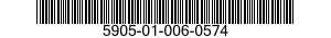 5905-01-006-0574  5905010060574 010060574