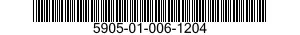 5905-01-006-1204  5905010061204 010061204