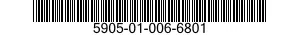 5905-01-006-6801  5905010066801 010066801