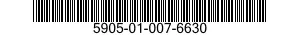 5905-01-007-6630  5905010076630 010076630
