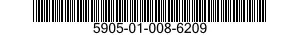 5905-01-008-6209  5905010086209 010086209
