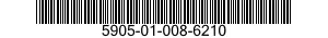 5905-01-008-6210  5905010086210 010086210