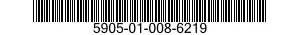 5905-01-008-6219  5905010086219 010086219