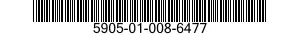 5905-01-008-6477  5905010086477 010086477