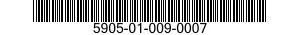 5905-01-009-0007  5905010090007 010090007