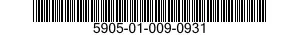 5905-01-009-0931  5905010090931 010090931