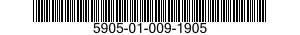 5905-01-009-1905  5905010091905 010091905
