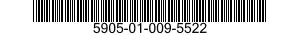 5905-01-009-5522  5905010095522 010095522