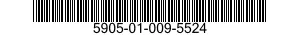 5905-01-009-5524  5905010095524 010095524