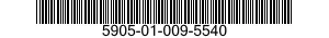 5905-01-009-5540  5905010095540 010095540