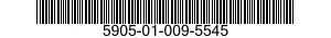 5905-01-009-5545  5905010095545 010095545