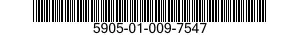 5905-01-009-7547  5905010097547 010097547