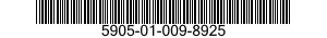 5905-01-009-8925  5905010098925 010098925