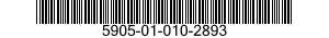 5905-01-010-2893  5905010102893 010102893
