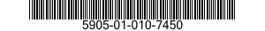 5905-01-010-7450  5905010107450 010107450