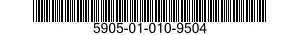 5905-01-010-9504  5905010109504 010109504