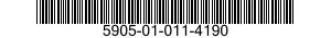 5905-01-011-4190  5905010114190 010114190
