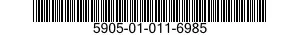 5905-01-011-6985  5905010116985 010116985