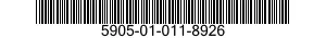 5905-01-011-8926  5905010118926 010118926
