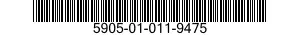 5905-01-011-9475  5905010119475 010119475