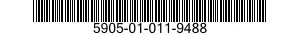 5905-01-011-9488  5905010119488 010119488