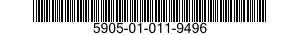 5905-01-011-9496  5905010119496 010119496