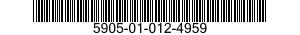 5905-01-012-4959  5905010124959 010124959