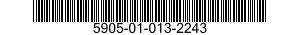 5905-01-013-2243  5905010132243 010132243