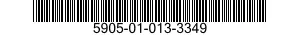 5905-01-013-3349  5905010133349 010133349