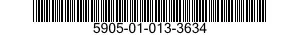 5905-01-013-3634  5905010133634 010133634