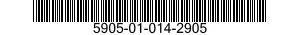 5905-01-014-2905  5905010142905 010142905