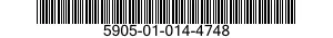 5905-01-014-4748  5905010144748 010144748