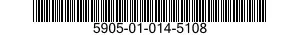 5905-01-014-5108 RESISTOR,VARIABLE,NONWIRE WOUND,NONPRECISION 5905010145108 010145108