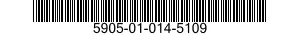 5905-01-014-5109 RESISTOR,VARIABLE,NONWIRE WOUND,NONPRECI 5905010145109 010145109