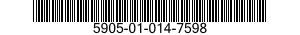 5905-01-014-7598  5905010147598 010147598