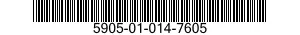 5905-01-014-7605  5905010147605 010147605