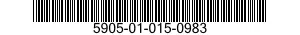 5905-01-015-0983  5905010150983 010150983