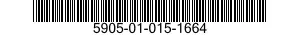 5905-01-015-1664 RESISTOR,VARIABLE,NONWIRE WOUND, 5905010151664 010151664