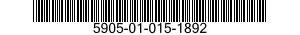 5905-01-015-1892 RESISTOR,VARIABLE,WIRE WOUND,NON 5905010151892 010151892