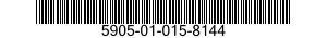5905-01-015-8144 RESISTOR,VARIABLE,NONWIRE WOUND,NONPRECISION 5905010158144 010158144