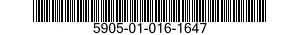 5905-01-016-1647  5905010161647 010161647