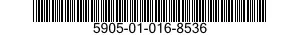 5905-01-016-8536  5905010168536 010168536