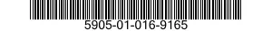 5905-01-016-9165 RESISTOR,VARIABLE,NONWIRE WOUND,NONPRECISION 5905010169165 010169165