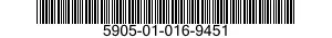 5905-01-016-9451  5905010169451 010169451