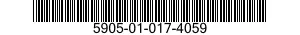 5905-01-017-4059  5905010174059 010174059