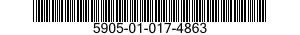 5905-01-017-4863  5905010174863 010174863