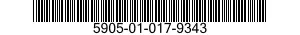 5905-01-017-9343  5905010179343 010179343