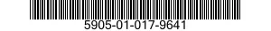 5905-01-017-9641  5905010179641 010179641