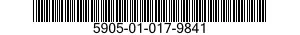 5905-01-017-9841  5905010179841 010179841